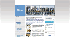 Desktop Screenshot of fishmanmortgage.com