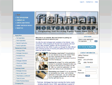 Tablet Screenshot of fishmanmortgage.com